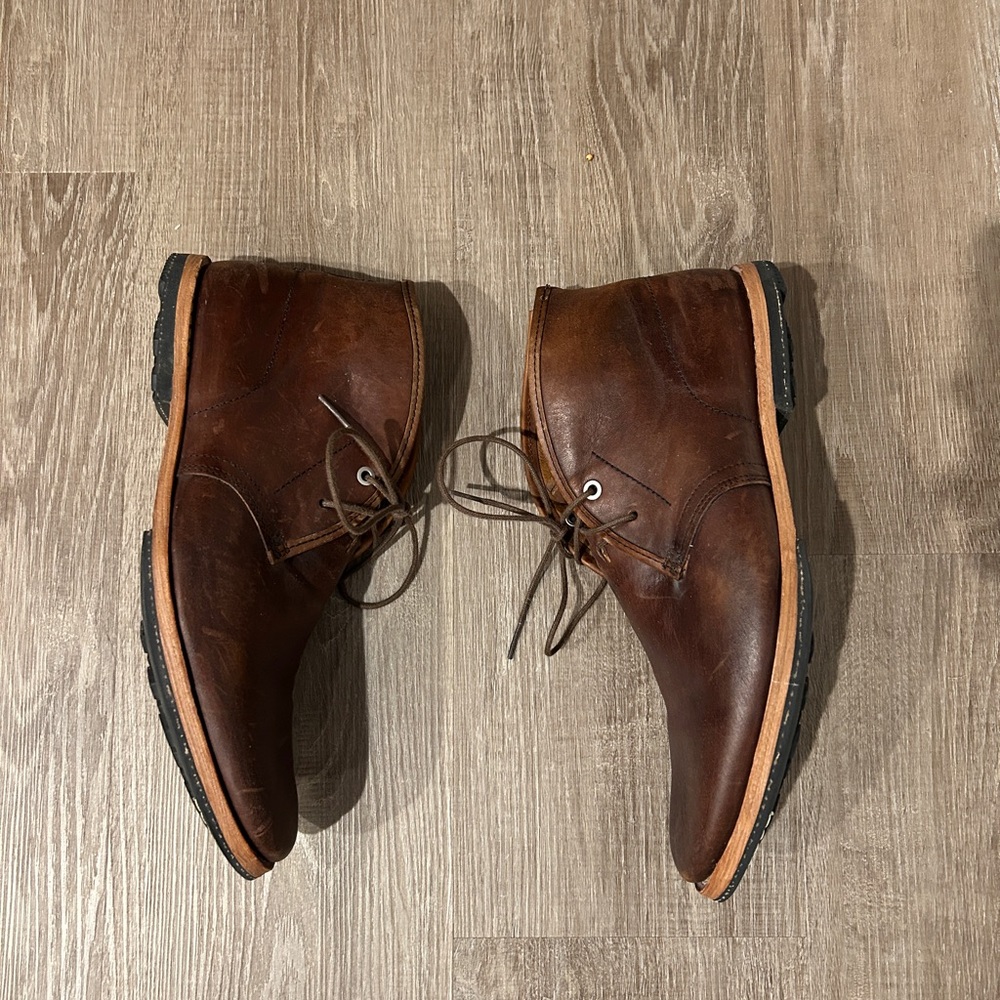 Timberland Wodehouse 75509 Soft Brown Leather Chukka Boots - Picture 5 of 6